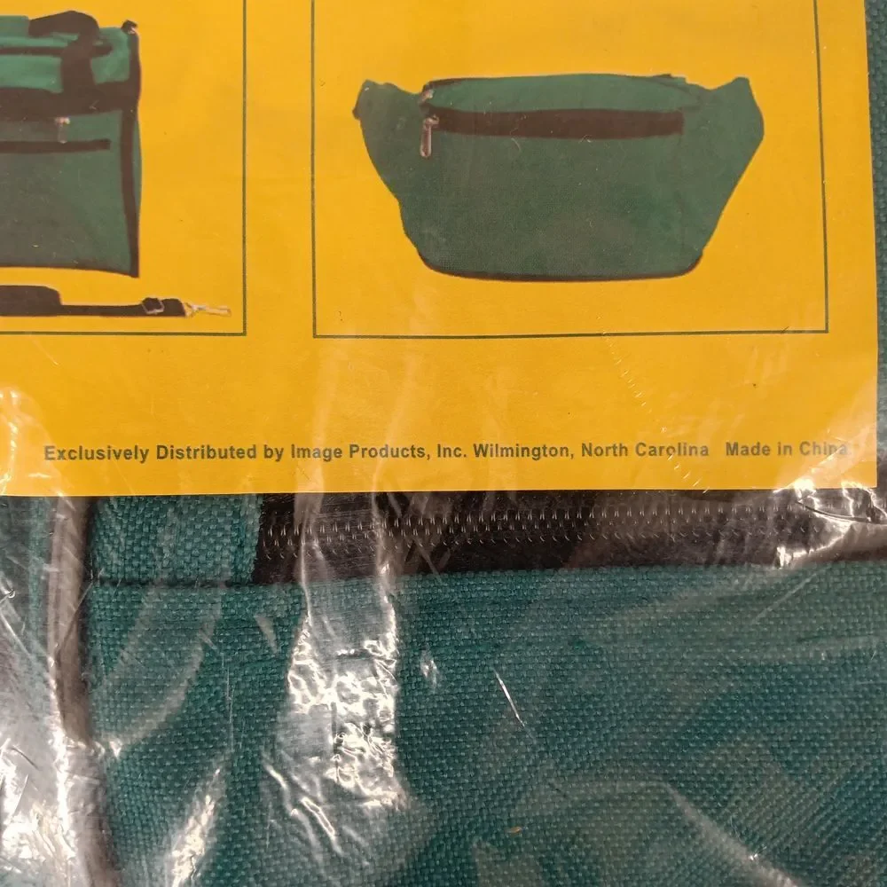 American Traveler 4 in 1 Travel Pack Green Travel Bag Backpack Luggage Waist Bag